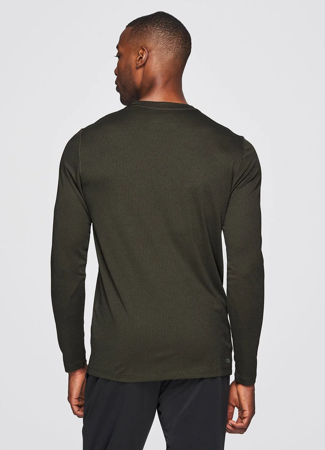 Prime Textured Long Sleeve Workout Tee