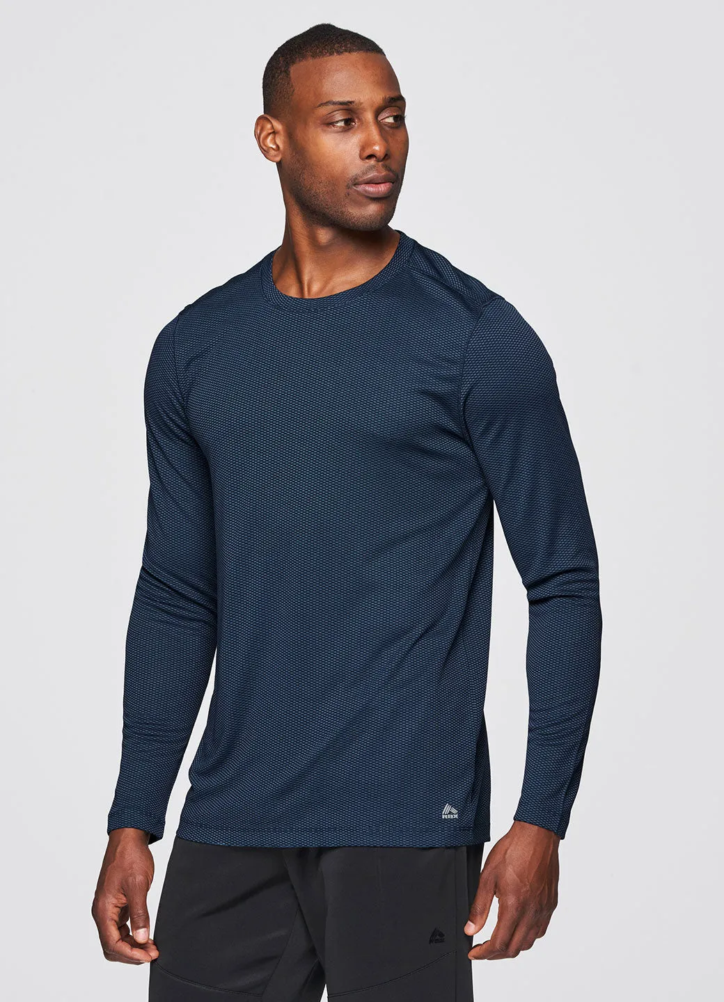 Prime Textured Long Sleeve Workout Tee