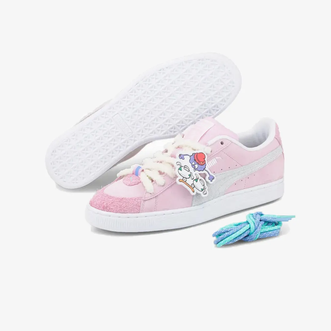 Puma | 8ENJAMIN SUEDE  { PINK/WHITE