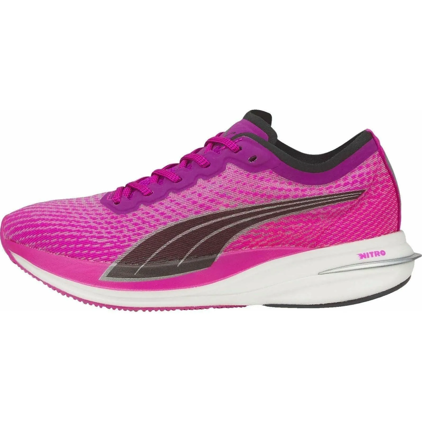 Puma Deviate Nitro Womens Running Shoes - Purple