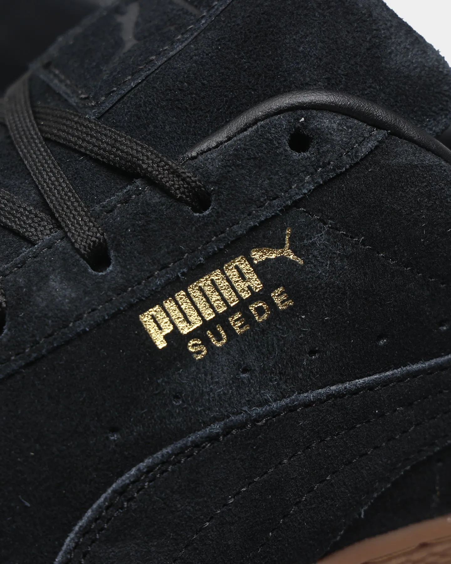 Puma Suede Gum Black/Gum