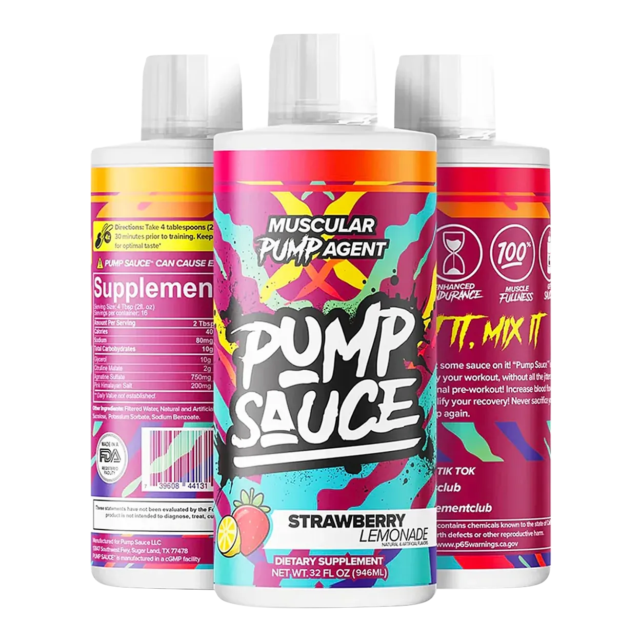 Pump Sauce Muscular Pump Agent