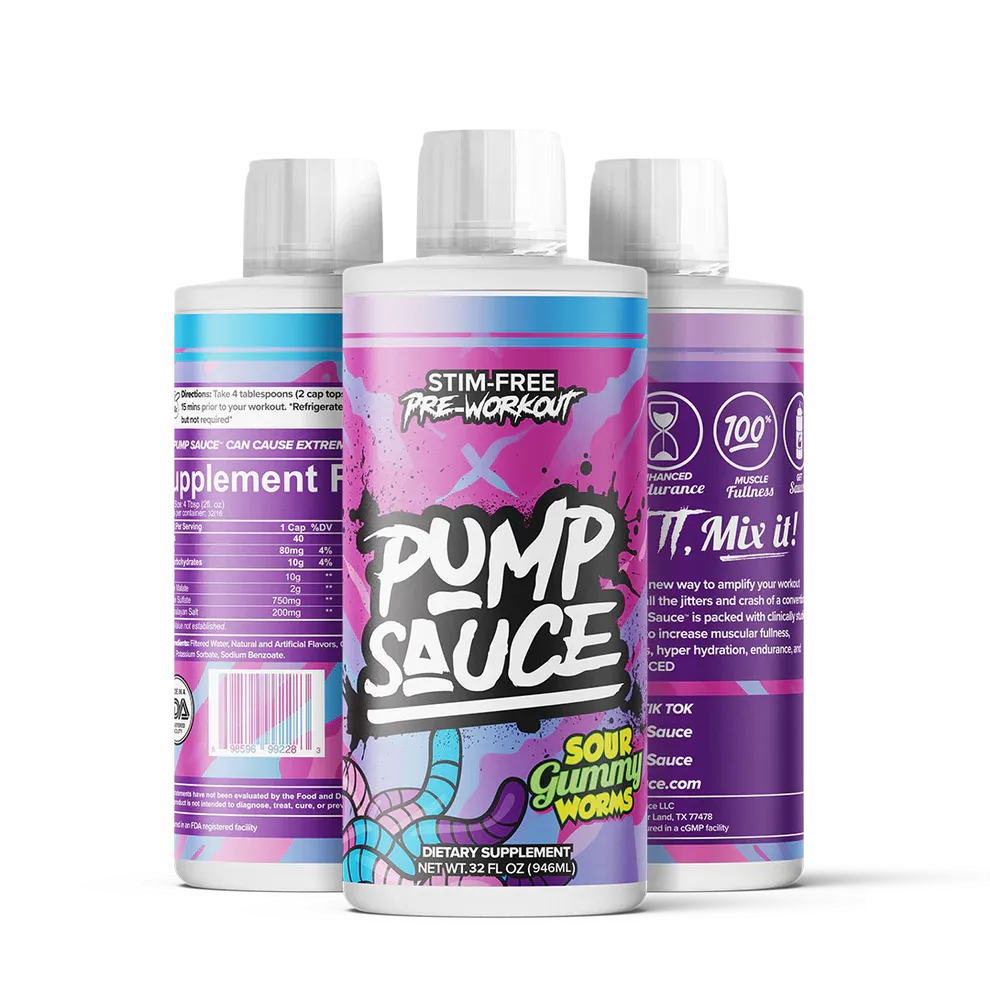 Pump Sauce Muscular Pump Agent