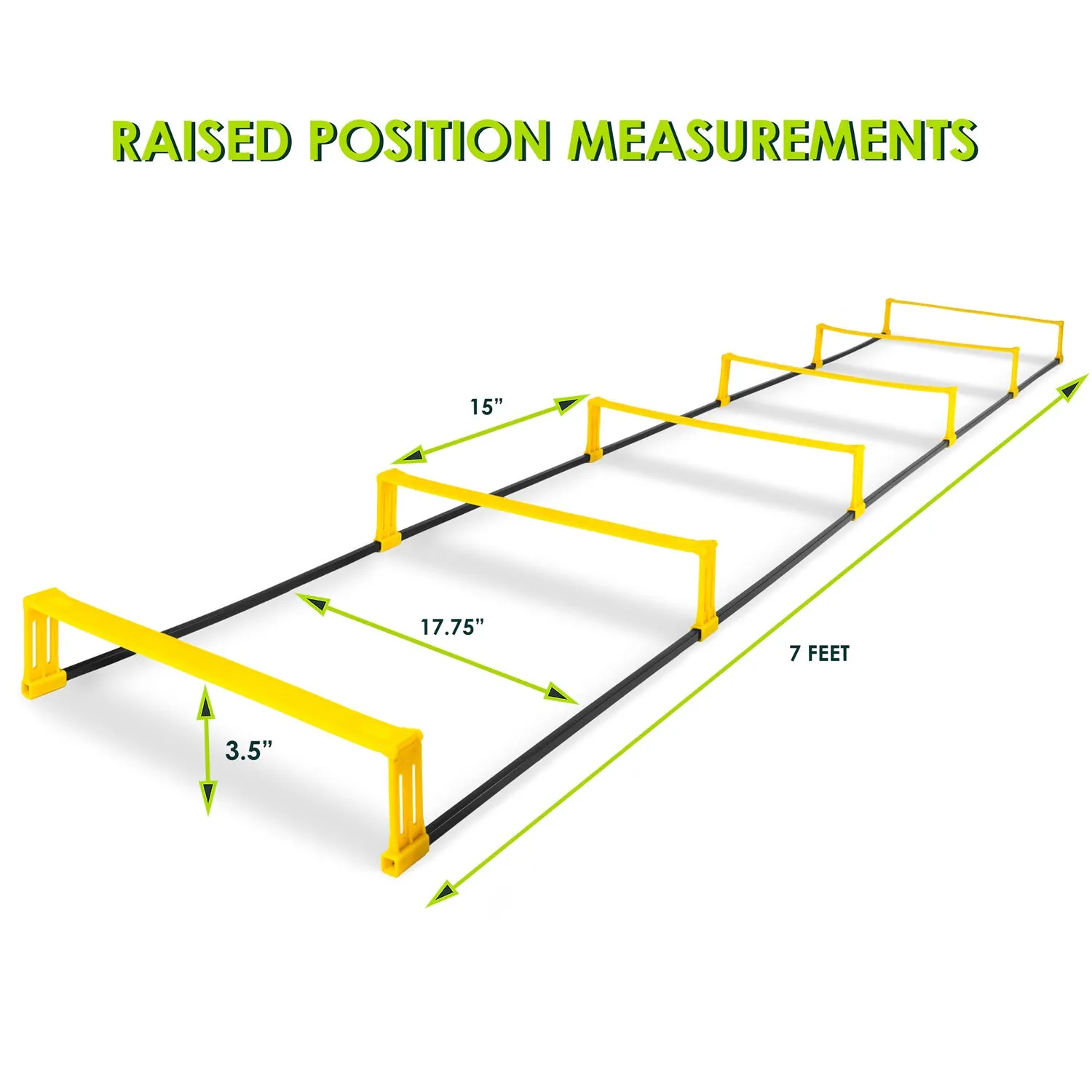 Raised Agility Ladder 6 Rungs