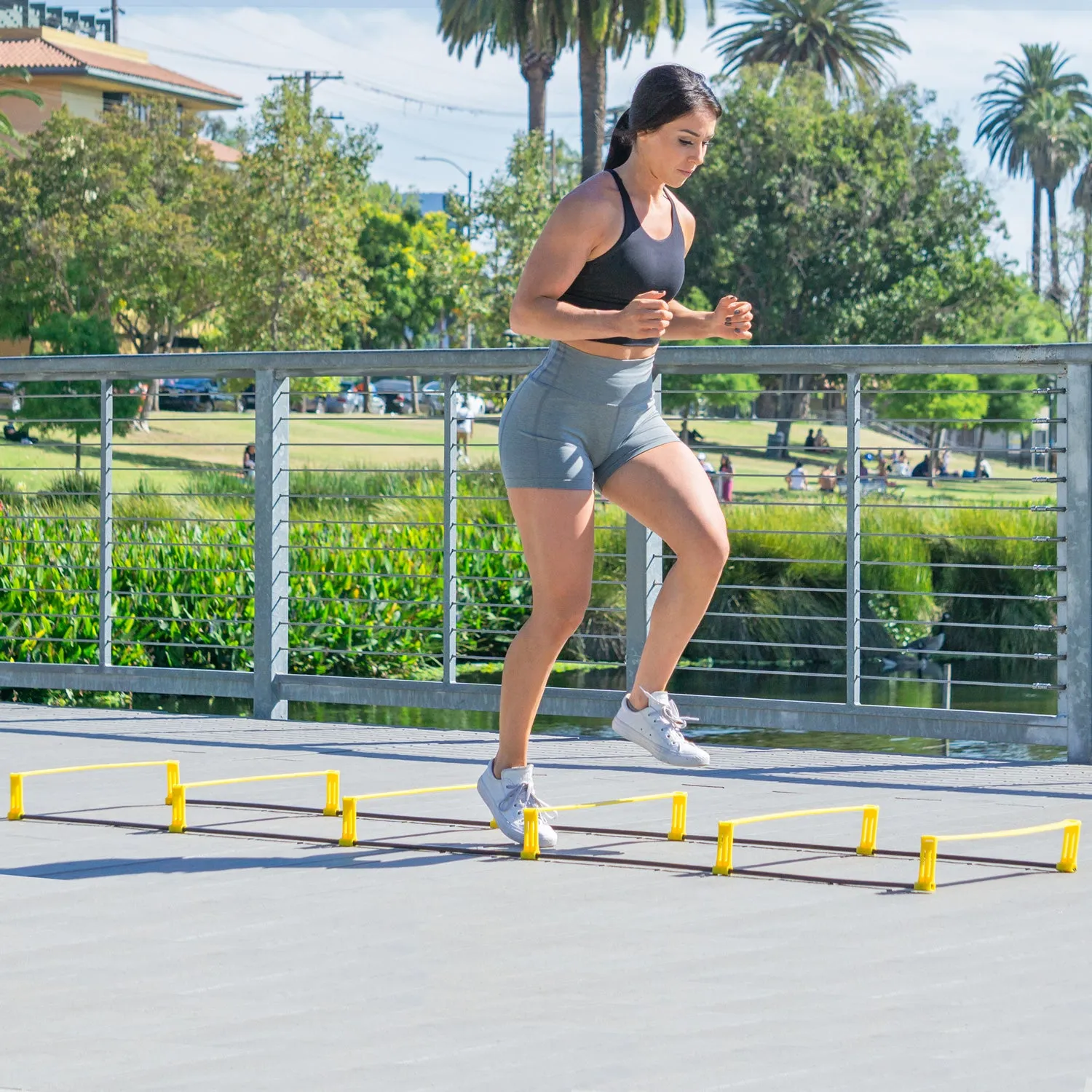 Raised Agility Ladder 6 Rungs