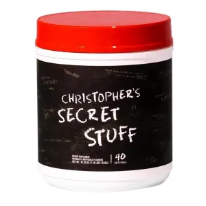 RAW CBUM Christopher's Secret Stuff Preworkout