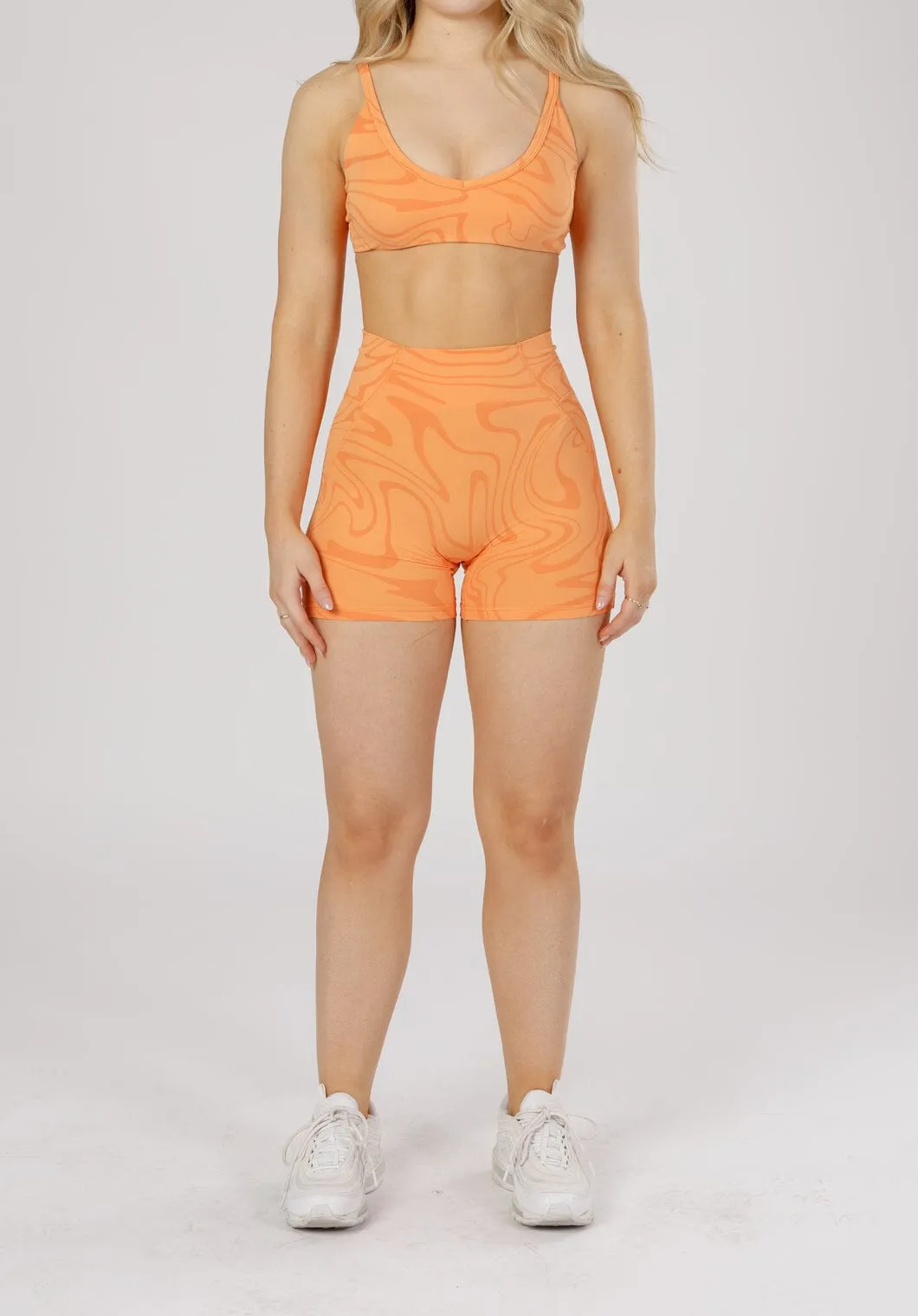 RecStretch DesB High Flow Sculptseam™ Plus Short Creamsicle