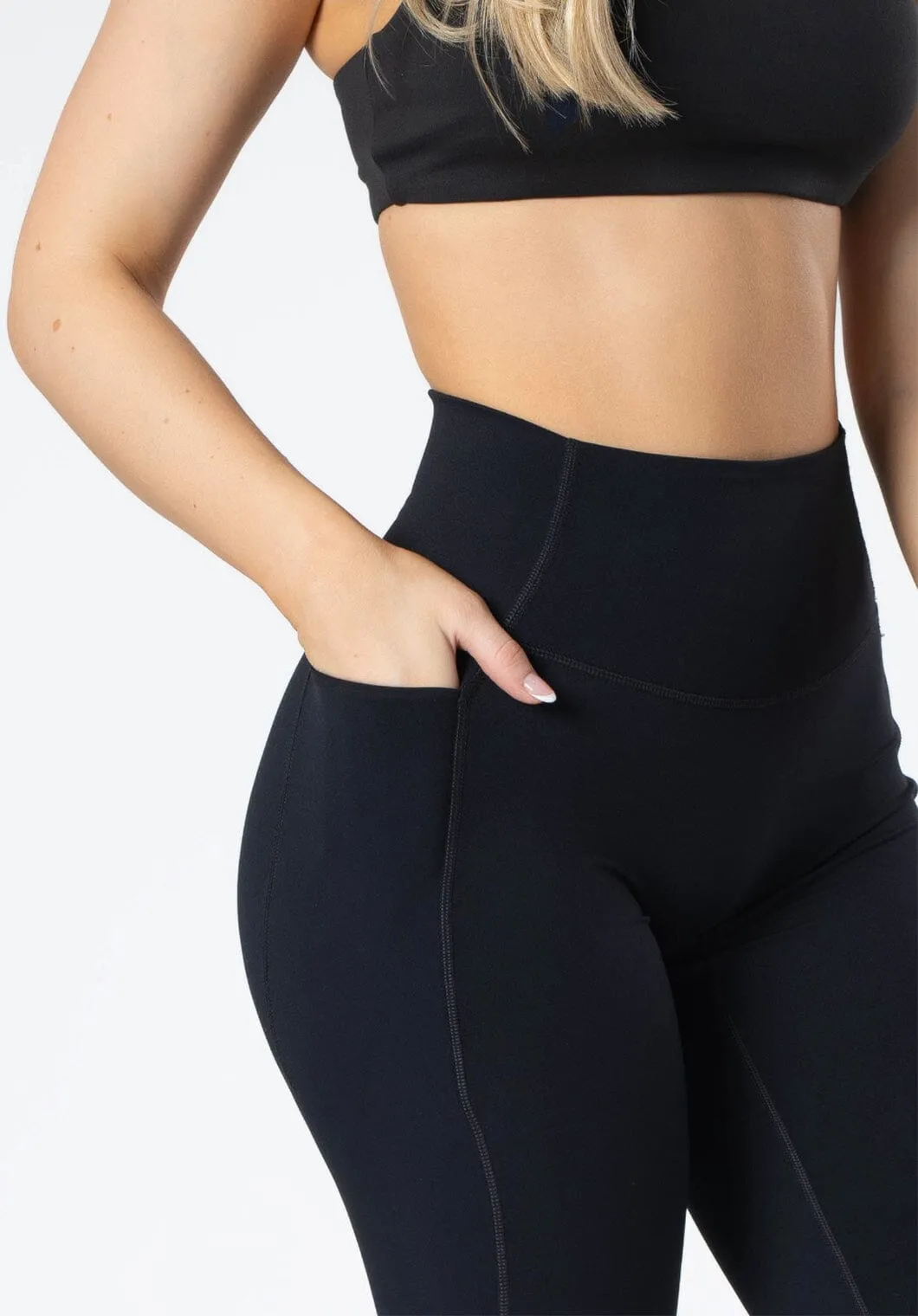 RecStretch Empower Sculptseam™ Plus Pocket Legging Black