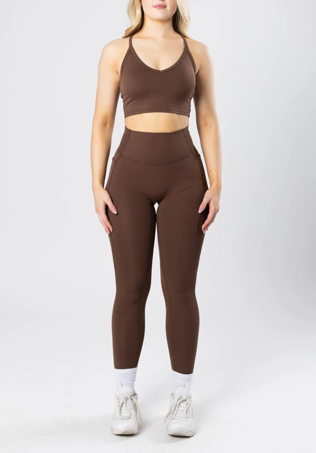 RecStretch Empower Sculptseam™ Plus Pocket Legging Coconut