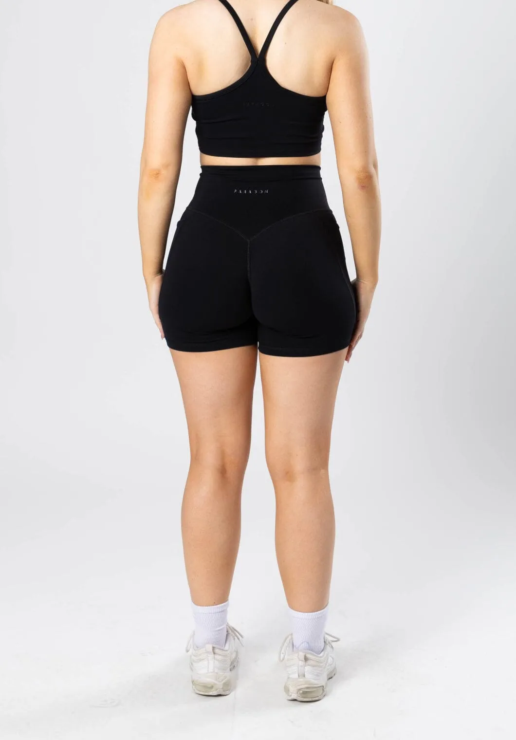 RecStretch Empower Sculptseam™ Plus Pocket Short Black