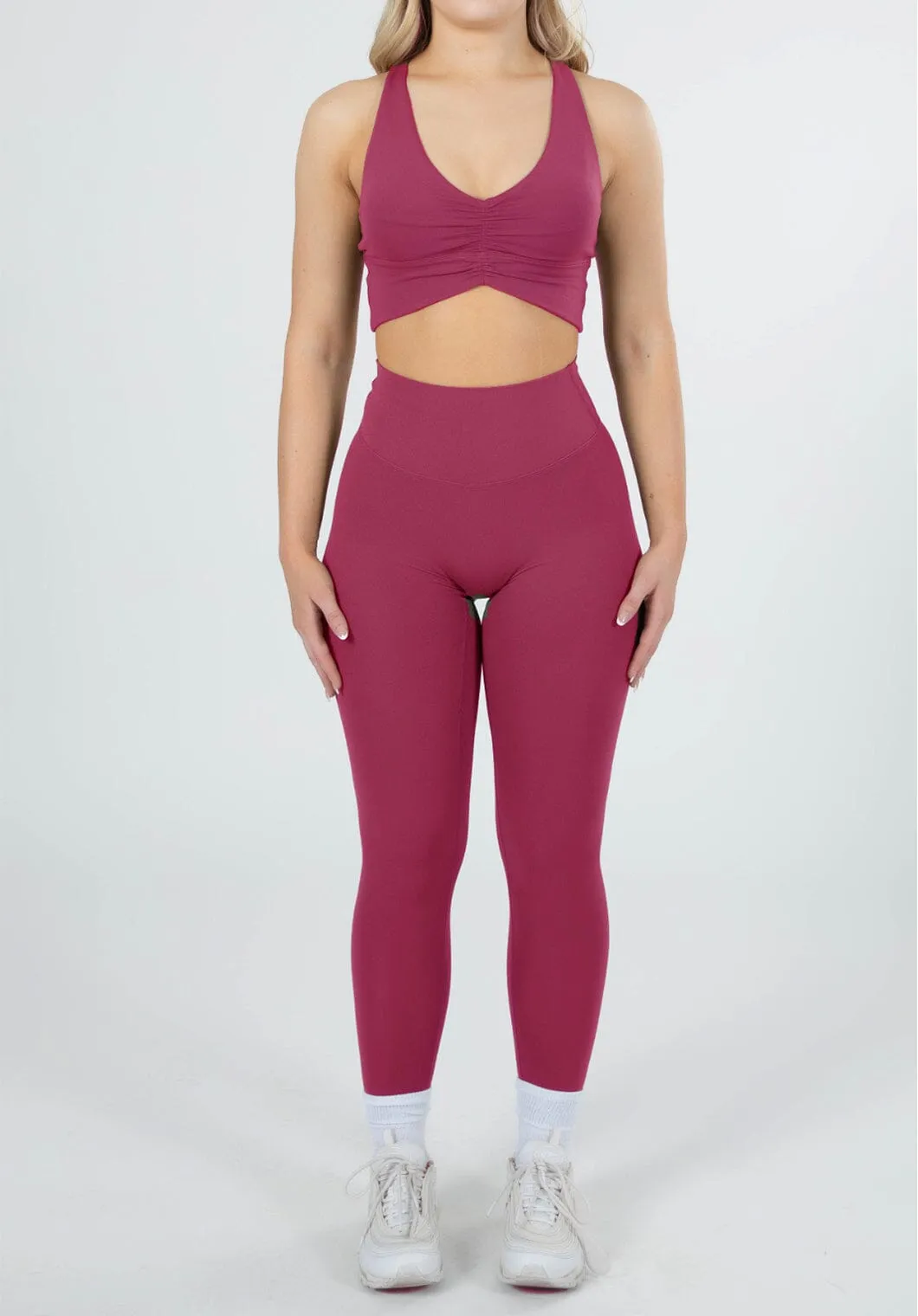 RecStretch Original Sculptseam™ Plus Legging Raspberry