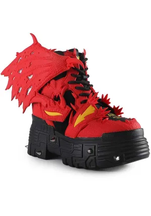 Red Apple | PLATFORM SNEAKERS*