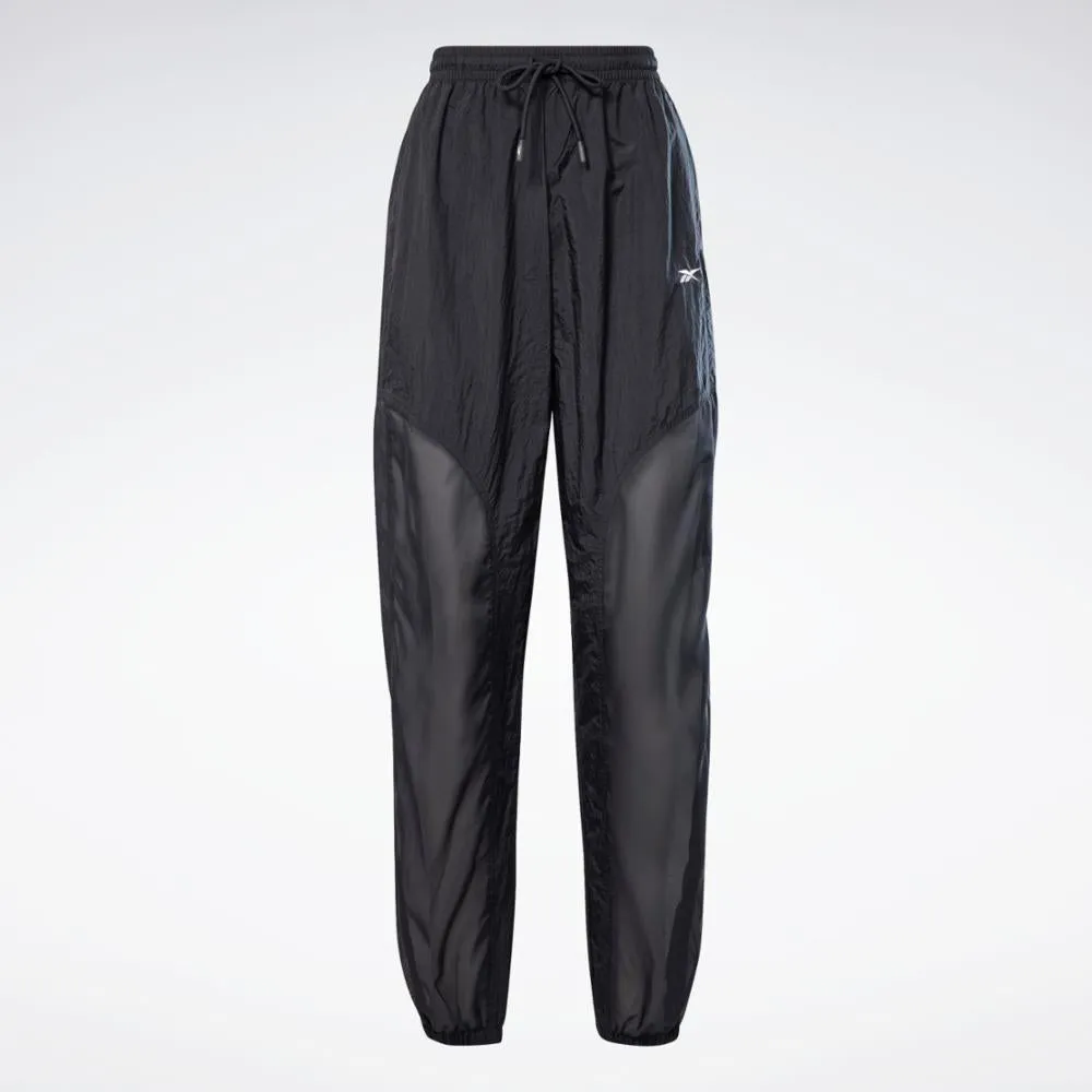 Reebok Apparel Women Reebok Opaque Woven Pants BLACK