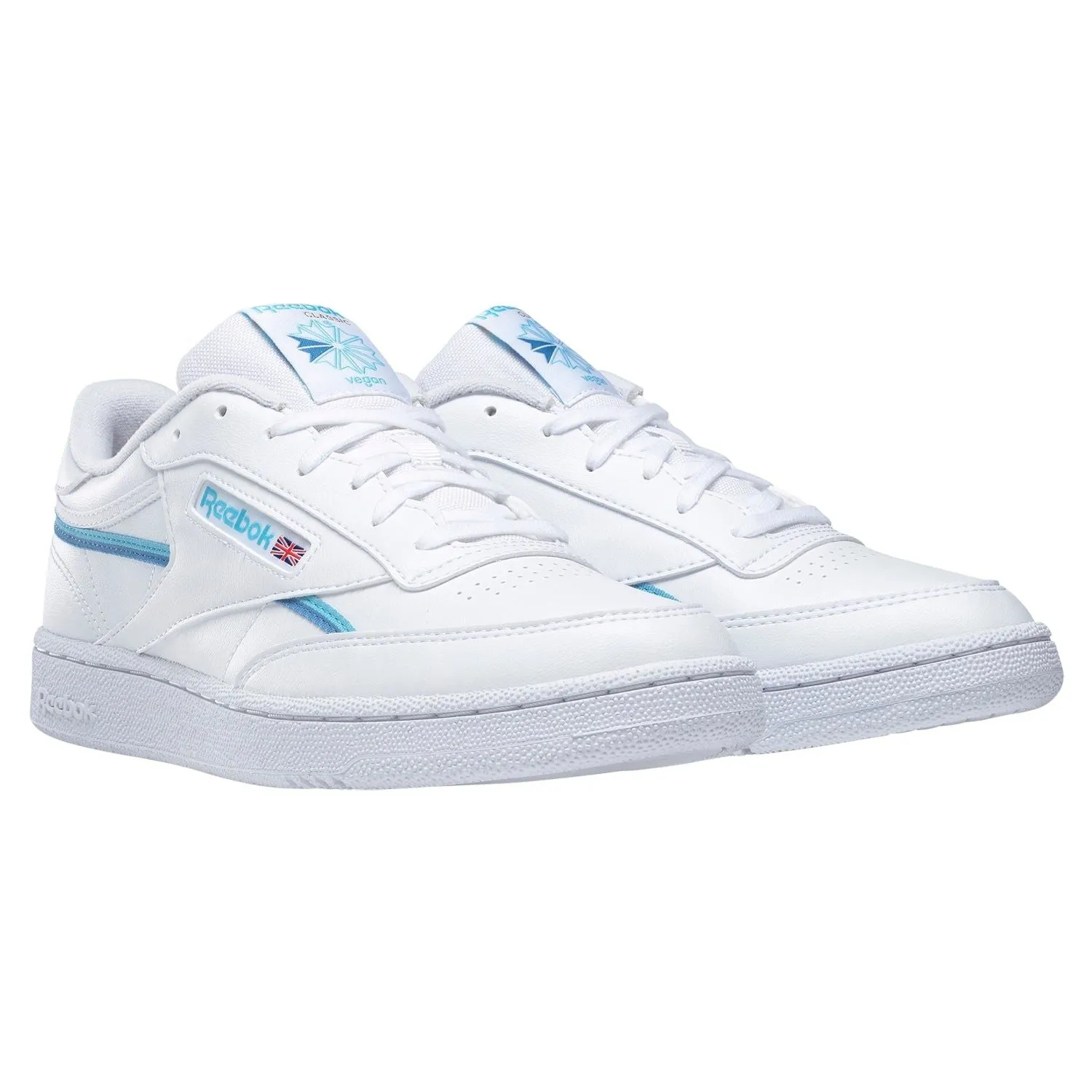 Reebok Classics Club C 85 Vegan Shoes - White Digital Blue