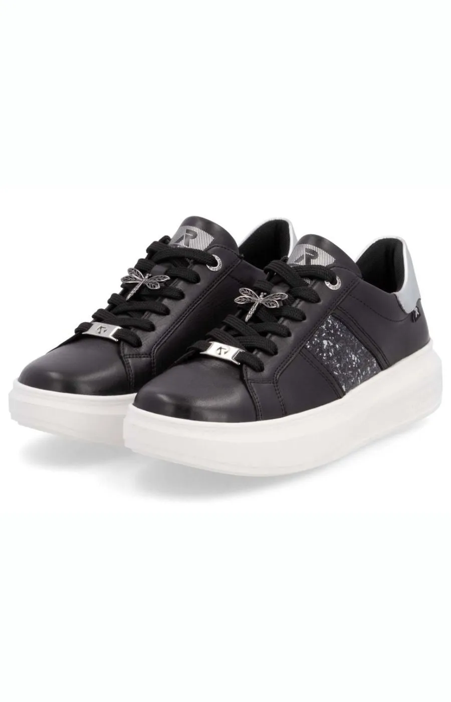 Rieker Trainer in Black