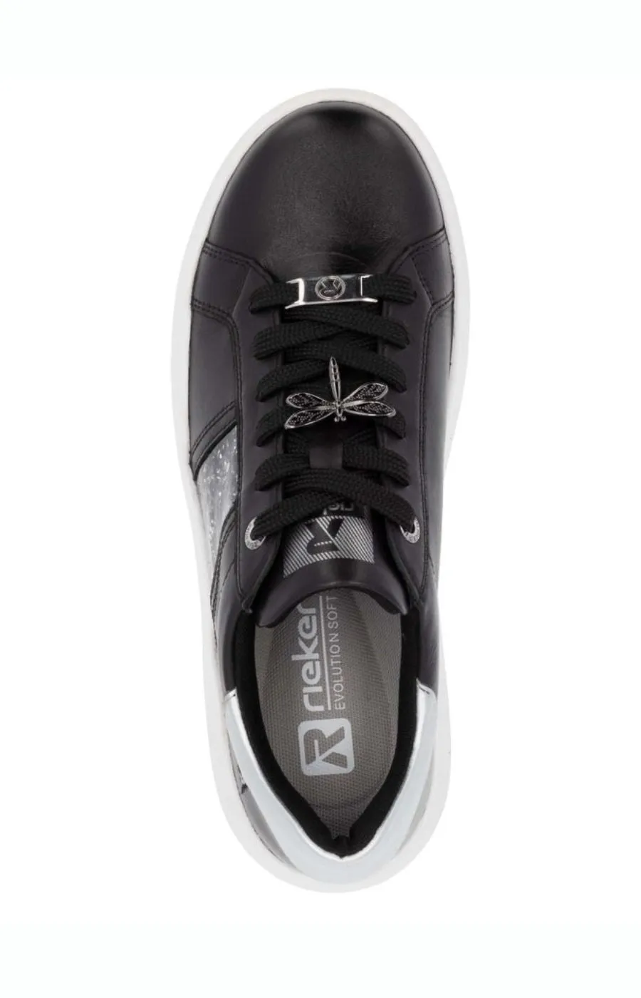 Rieker Trainer in Black