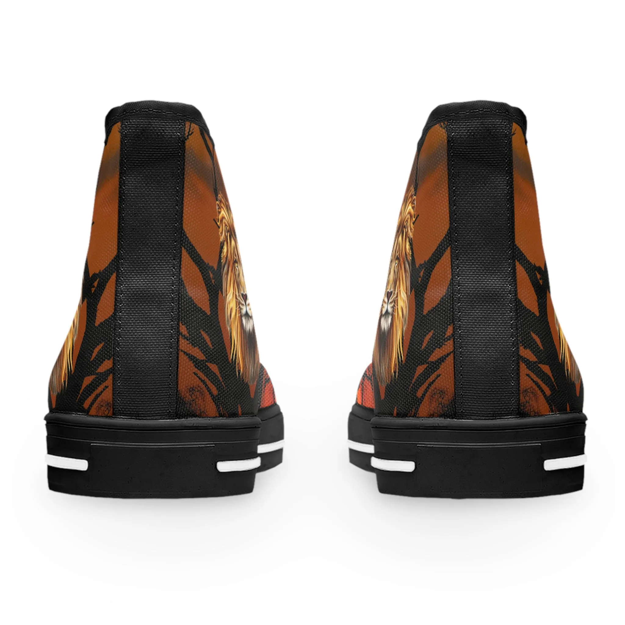 Roaring Majesty - Women's High-Top Sneakers