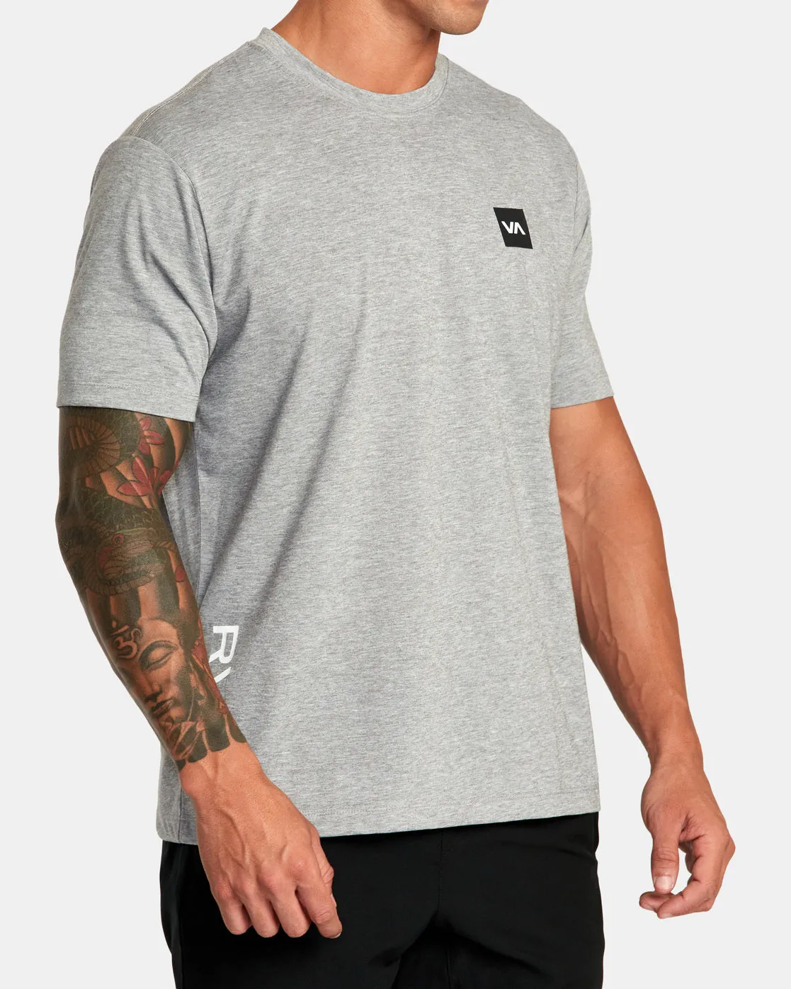 RVCA 2X Tee - Athletic Heather