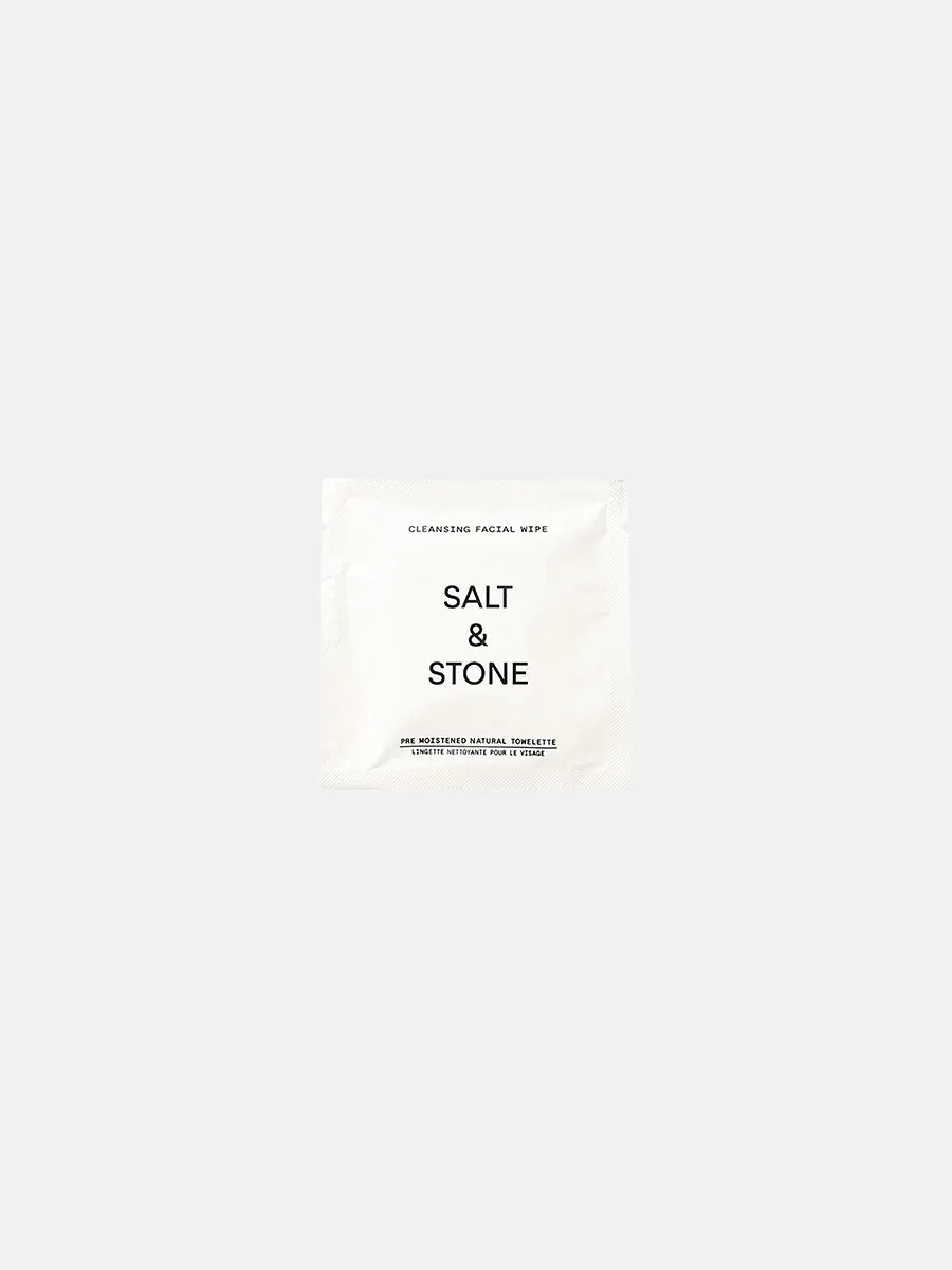 Salt & Stone Cleansing Facial Wipes