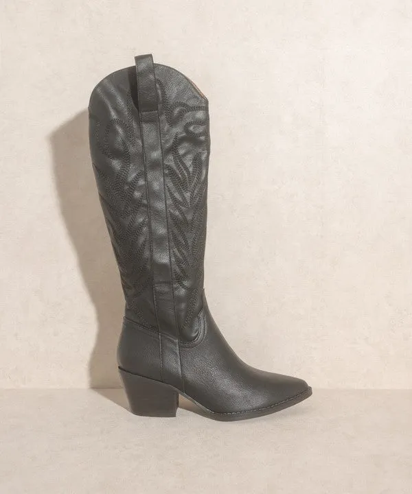 Samara   Embroidered Tall Boot