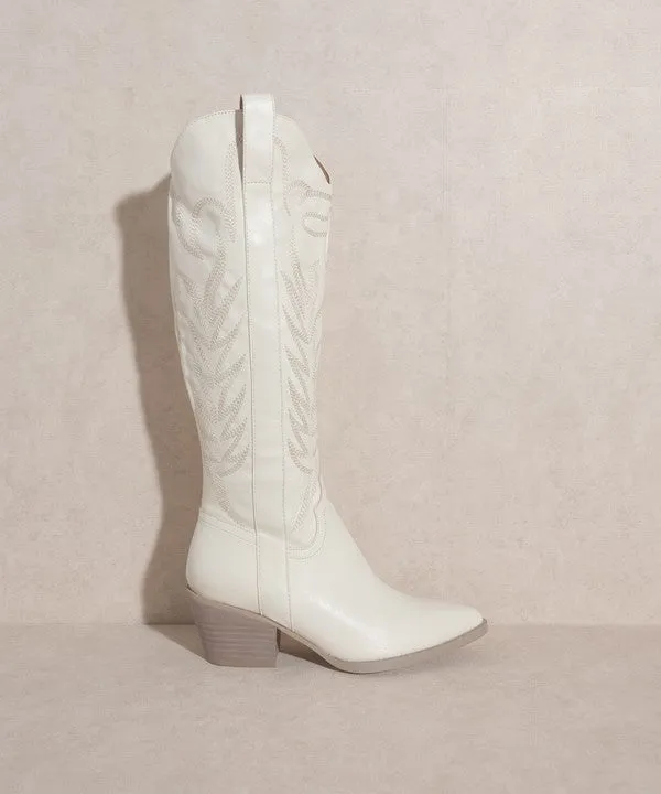 Samara   Embroidered Tall Boot