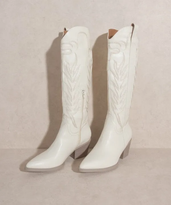 Samara   Embroidered Tall Boot