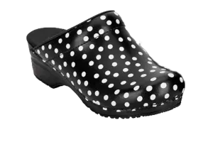 Sanita San Flex comfort clogs - White dots