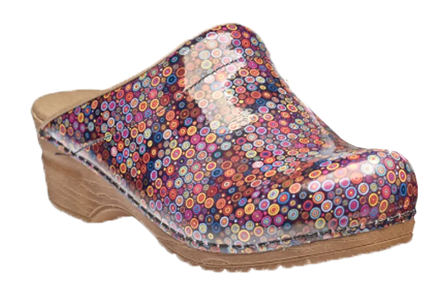 Sanita San Flex comfortable clogs - Illo Orange