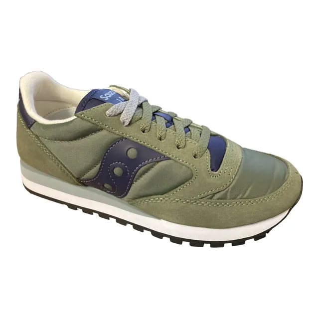 Saucony Originals scarpa sneakers da uomo Jazz Original S2044 653 verde-blu