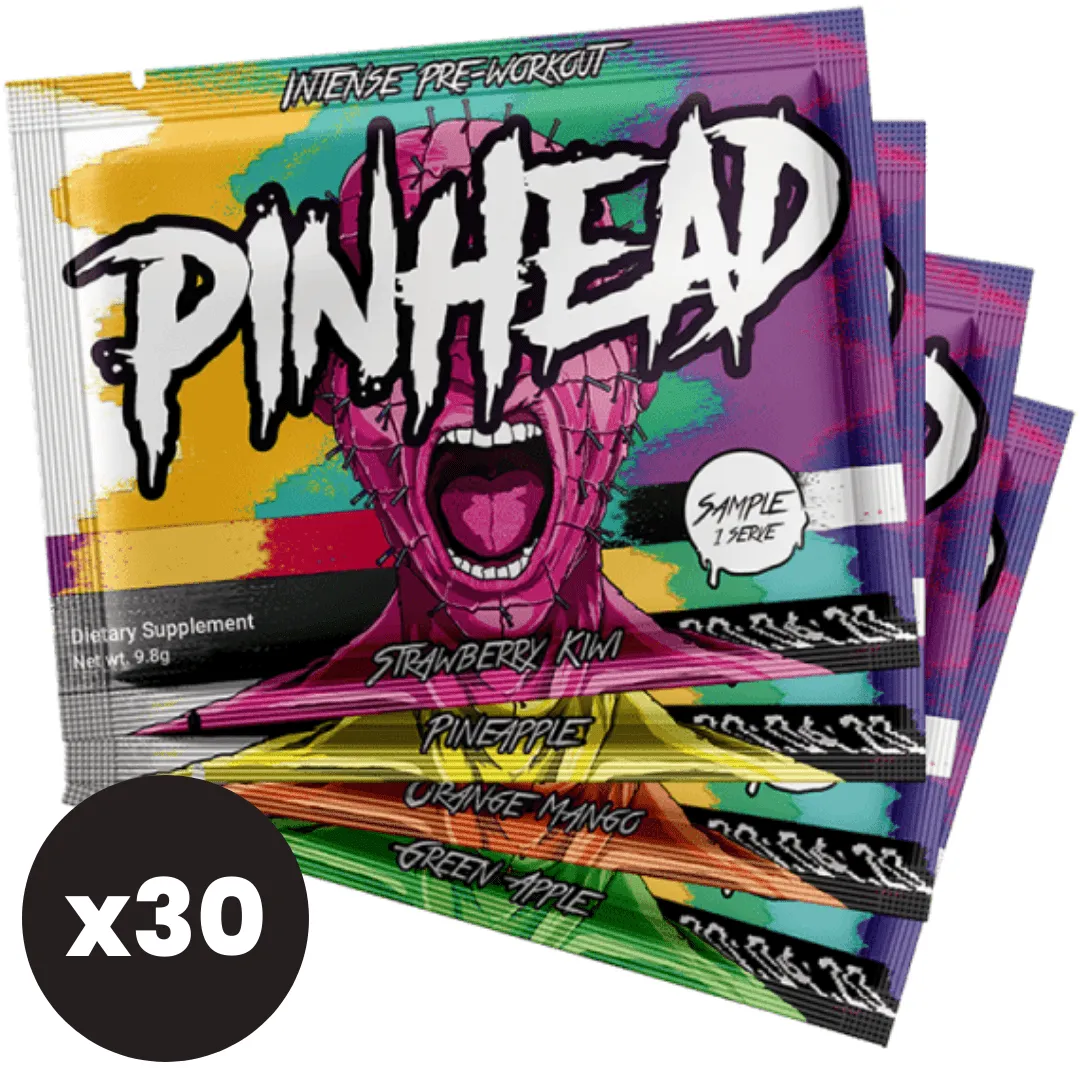 Scream Supps - Pinhead Intense Pre Workout - Mixed Single Serve Sachets