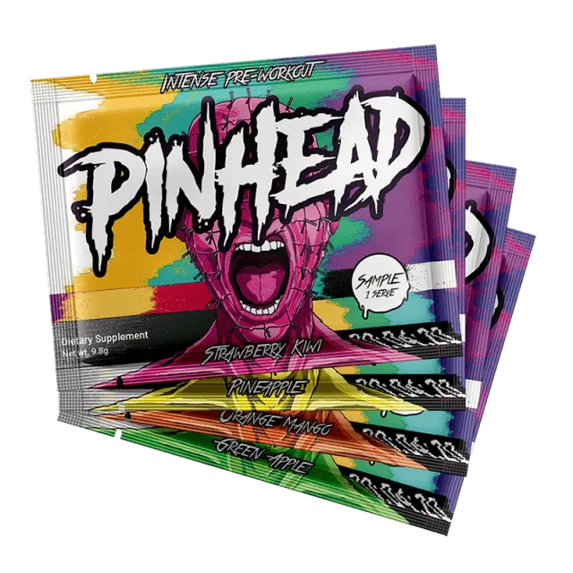 Scream Supps - Pinhead Intense Pre Workout - Mixed Single Serve Sachets