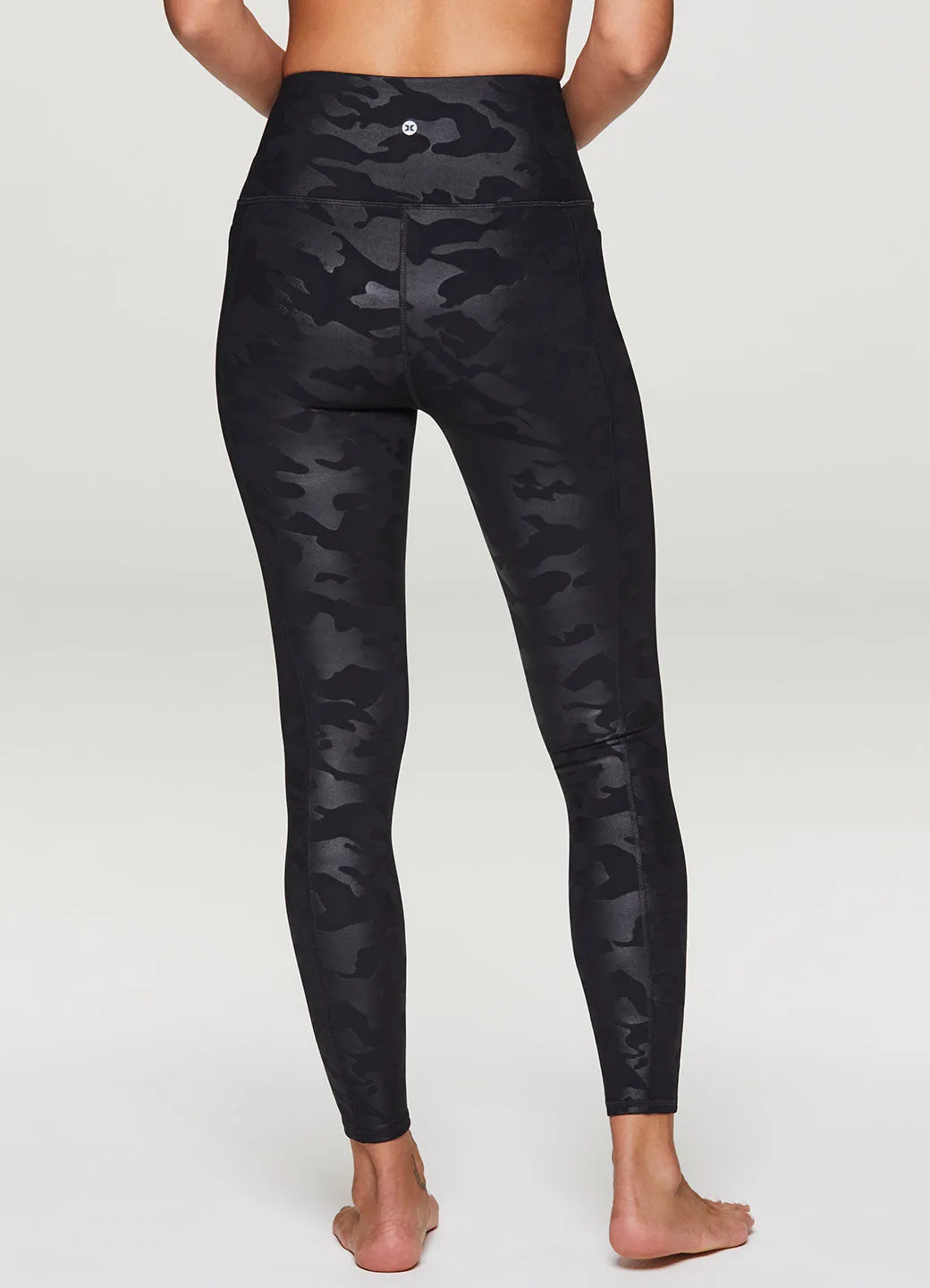 Shine Embossed Camo Legging