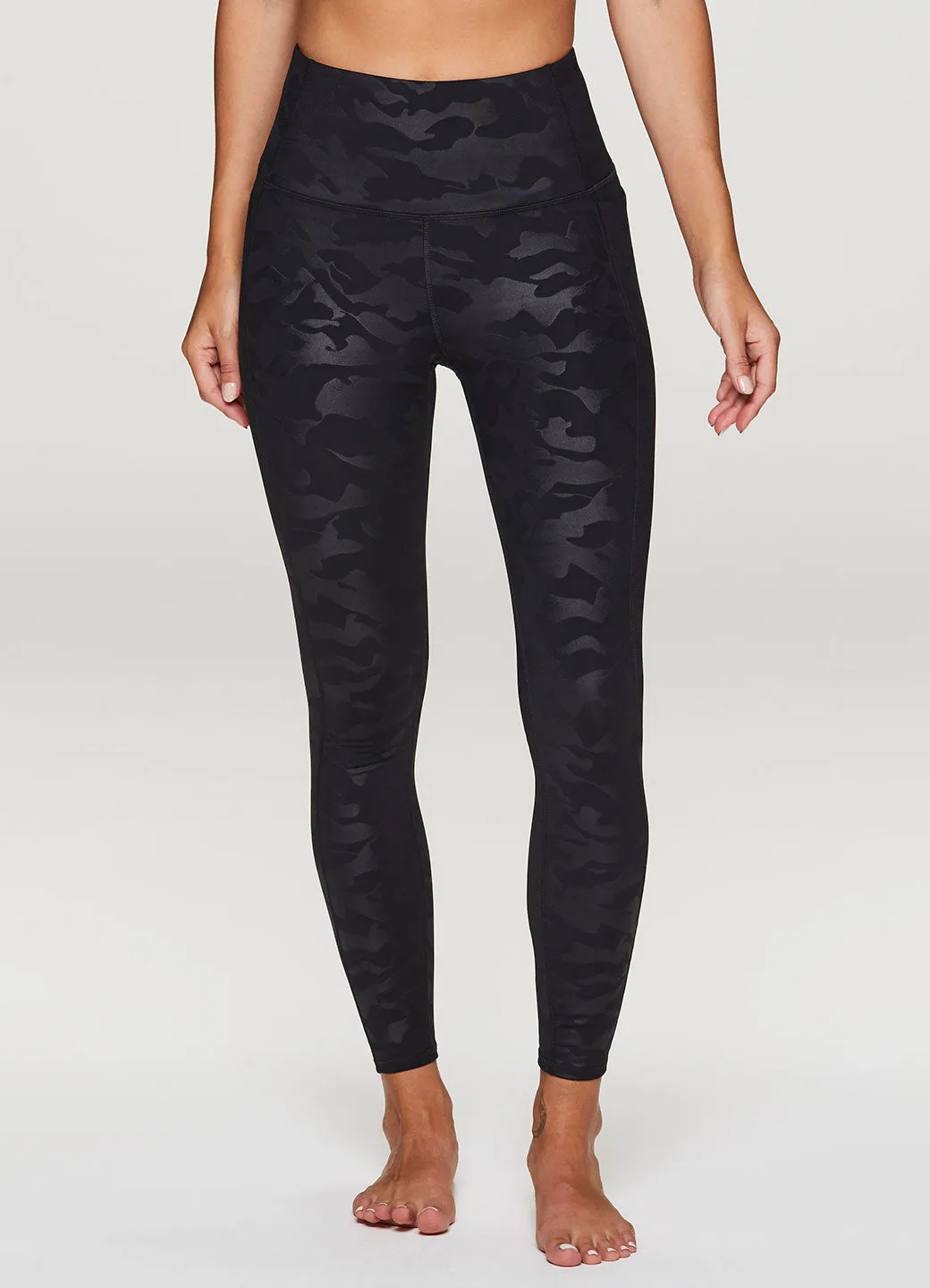 Shine Embossed Camo Legging