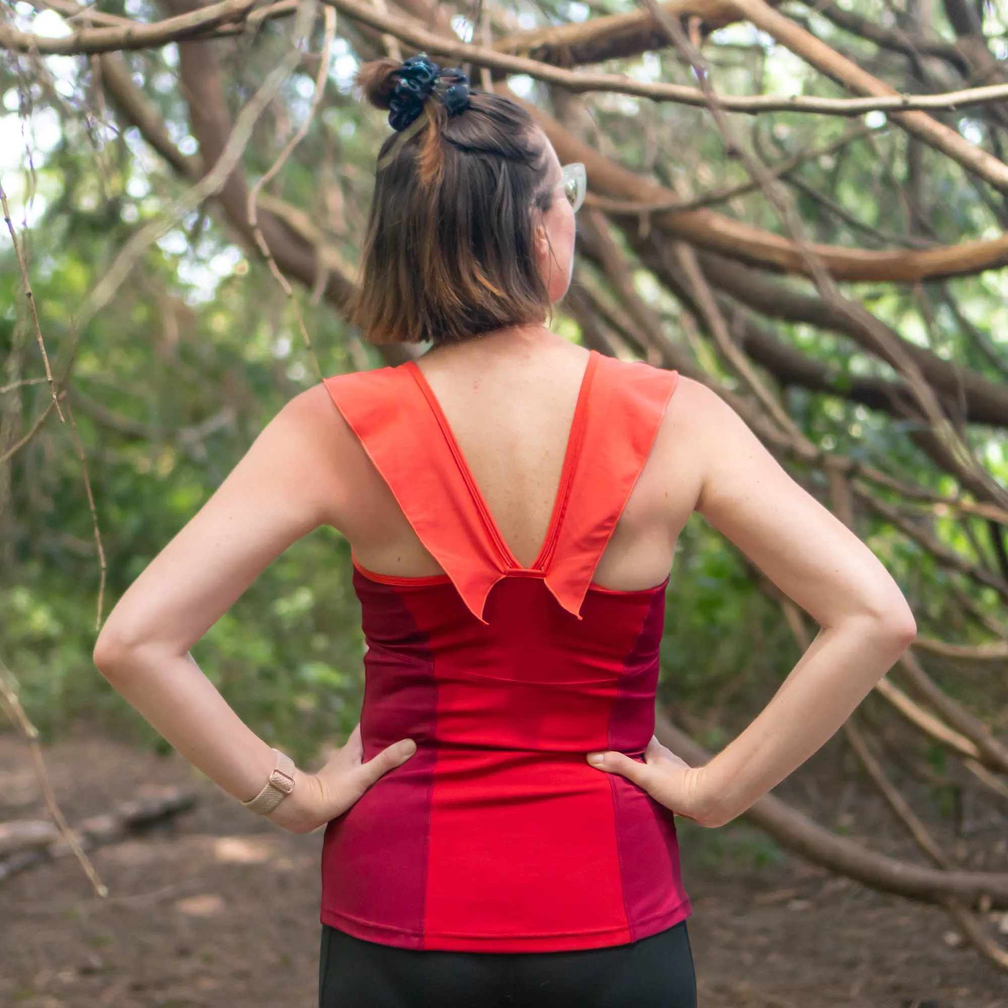 Sister Witch Athletic Tank Top - Red