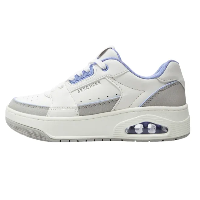 Skechers scarpa sneakers da donna Curted 177710\WLV bianco-lavanda