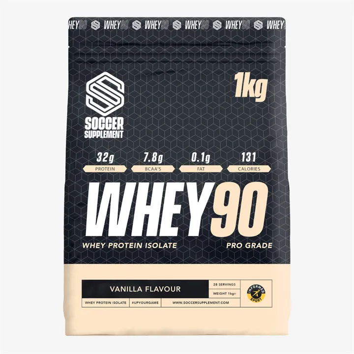 Soccer Supplement Whey 90 1kg Vanilla