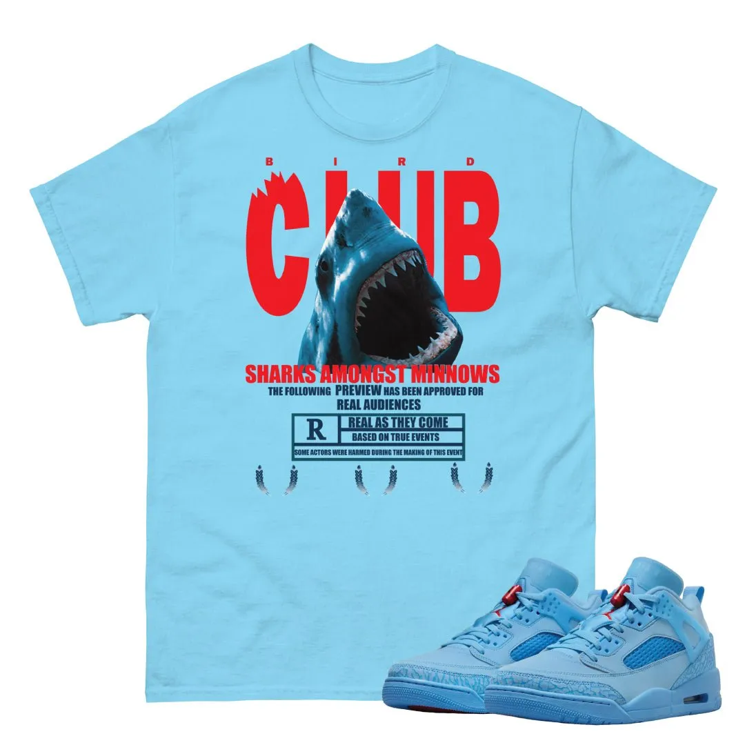 Spizike Football Blue Oilers Sharks Shirt