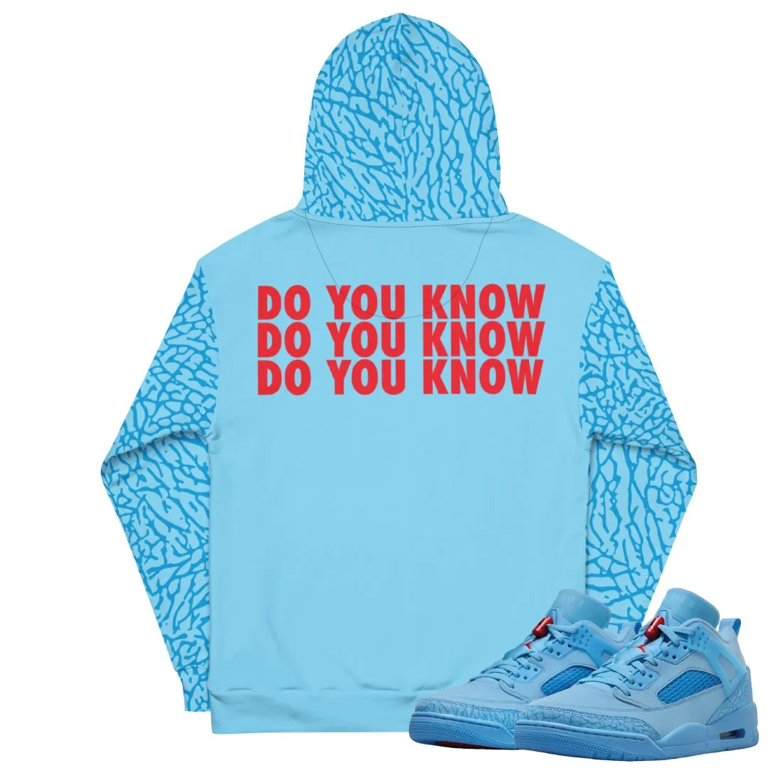 Spizike Low Football Blue Oilers Hoodie