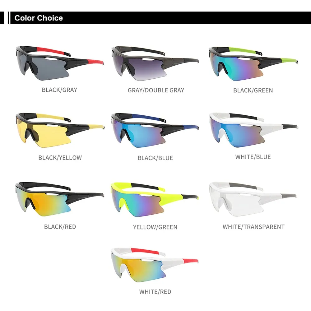 Sports Cycling Eyewear UV400 Lenses Sunglasses for Men and Women