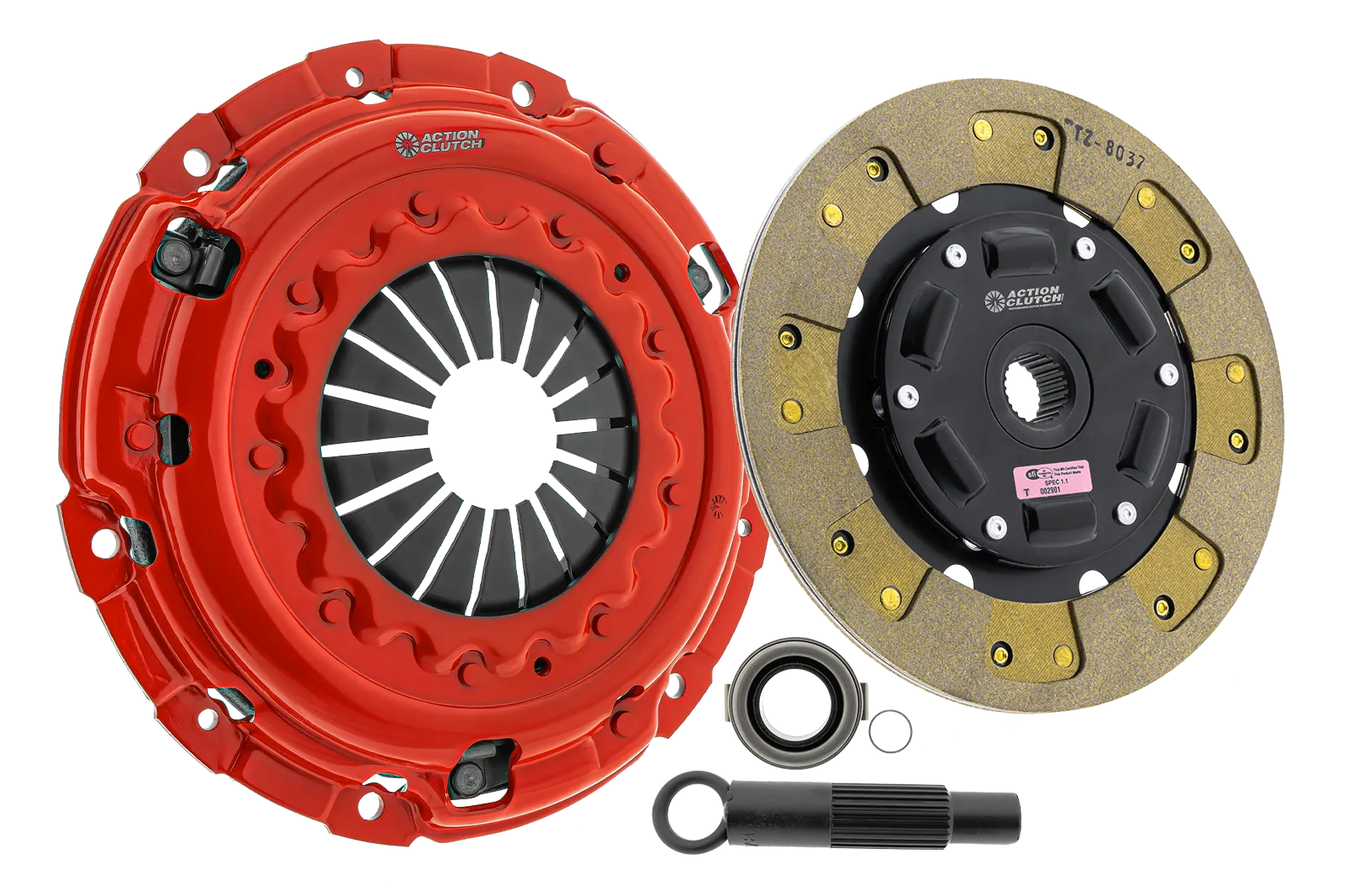 Stage 6 Clutch Kit (2MD) for Mitsubishi Lancer Evolution 7-9 2001-2007 2.0L DOHC (4G63) Turbo AWD Includes ACT Monoloc