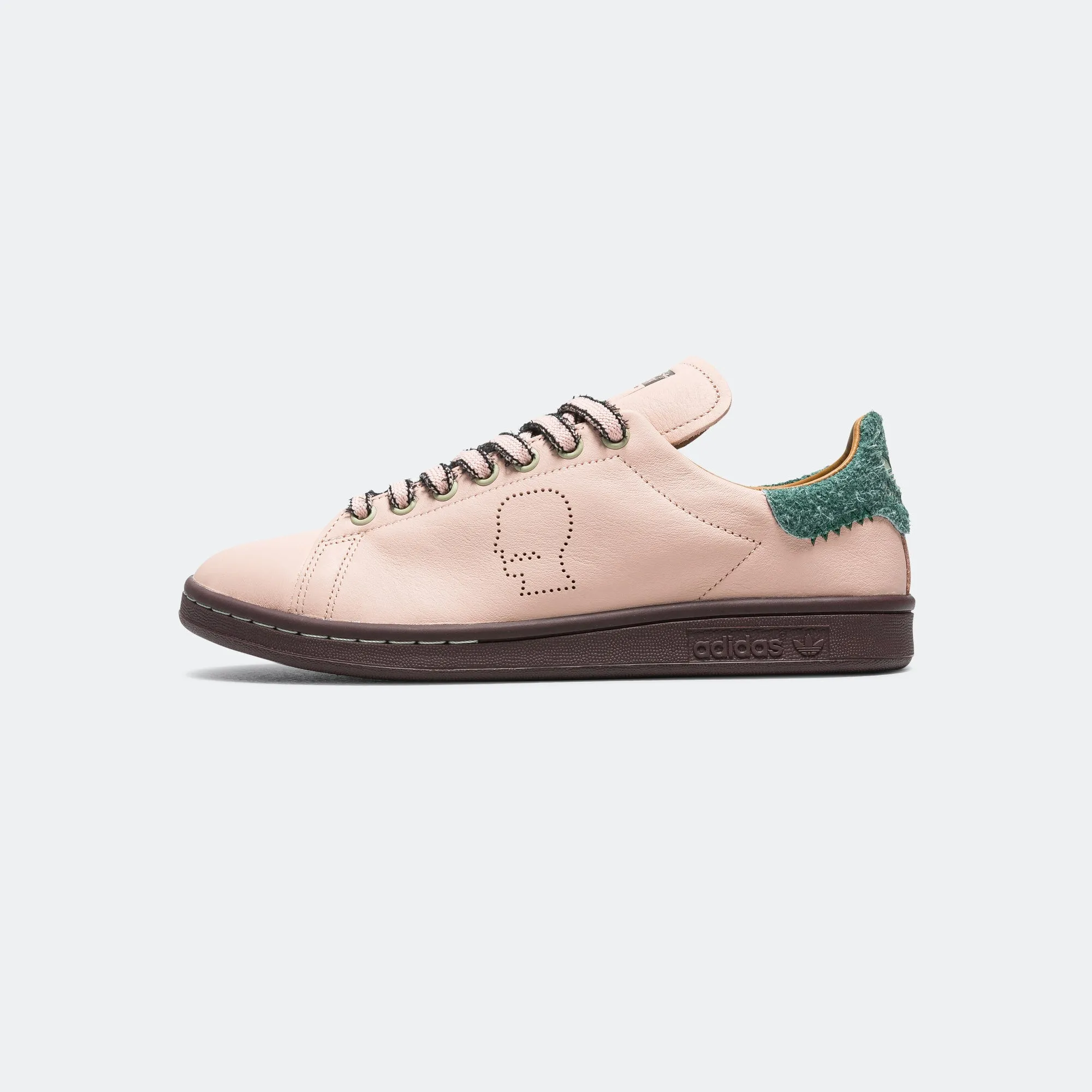 Stan Smith x Brain Dead - Vapour Pink/Mineral Green-Mesa