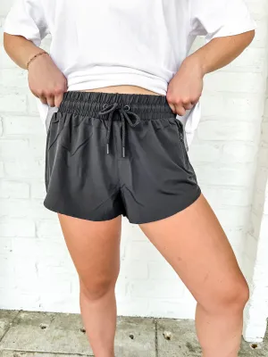 Stand Tall Athletic Shorts Black