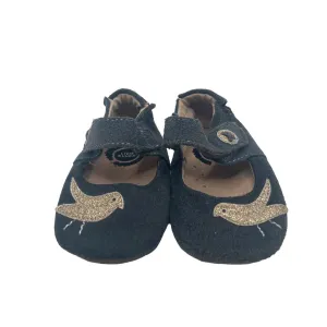 Suede Soft Sole Mary Janes - Bird