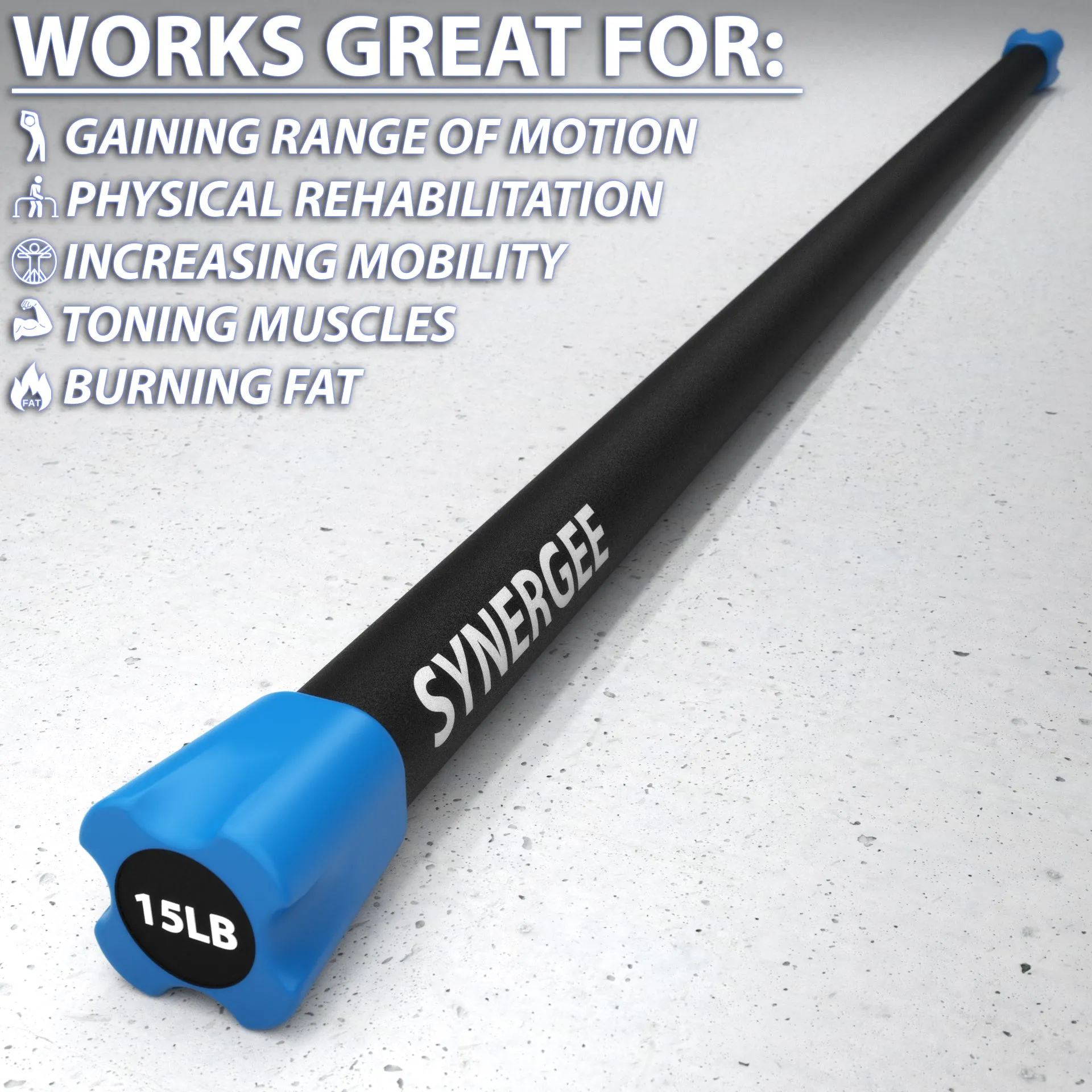 Synergee Weighted Workout Bars