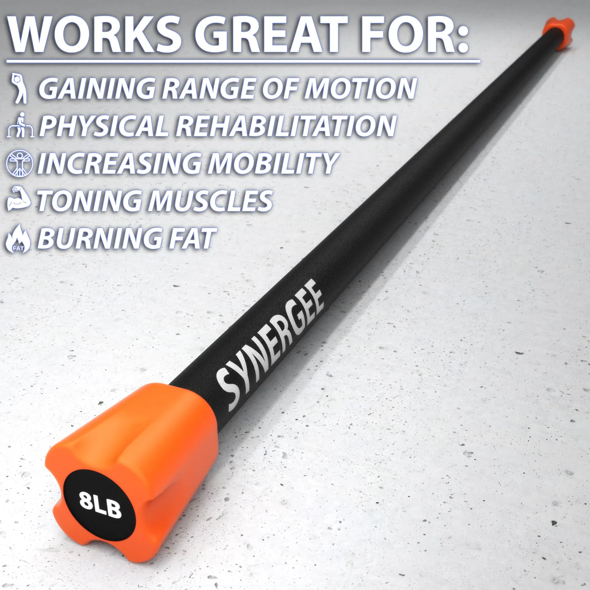 Synergee Weighted Workout Bars