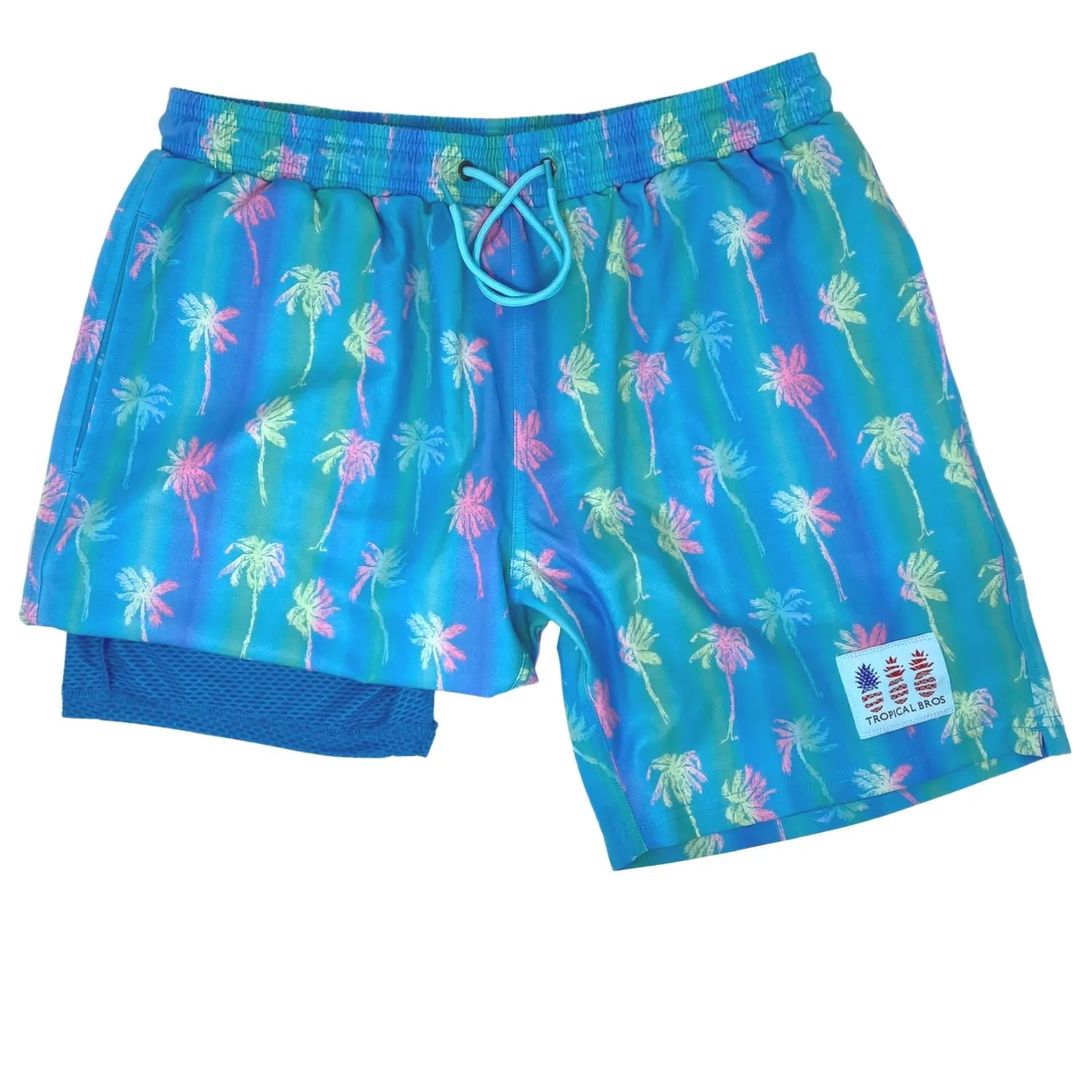 Tahiti Palms Swimsuit Shorts