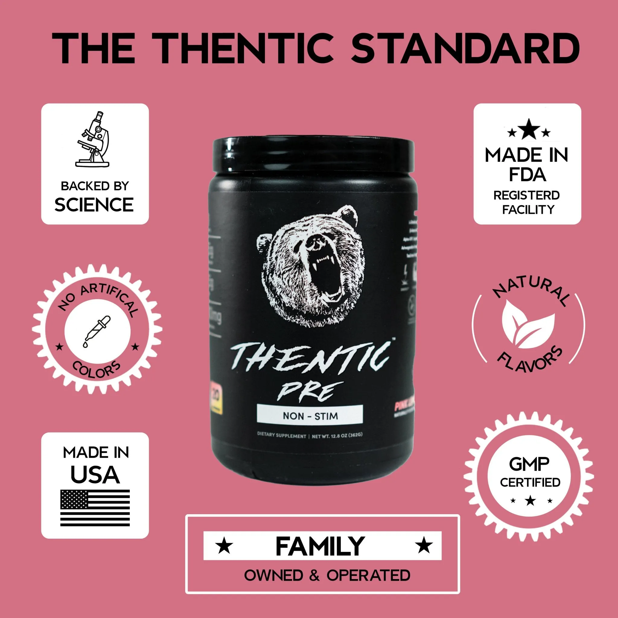 Thentic PRE-Workout Non-Stim