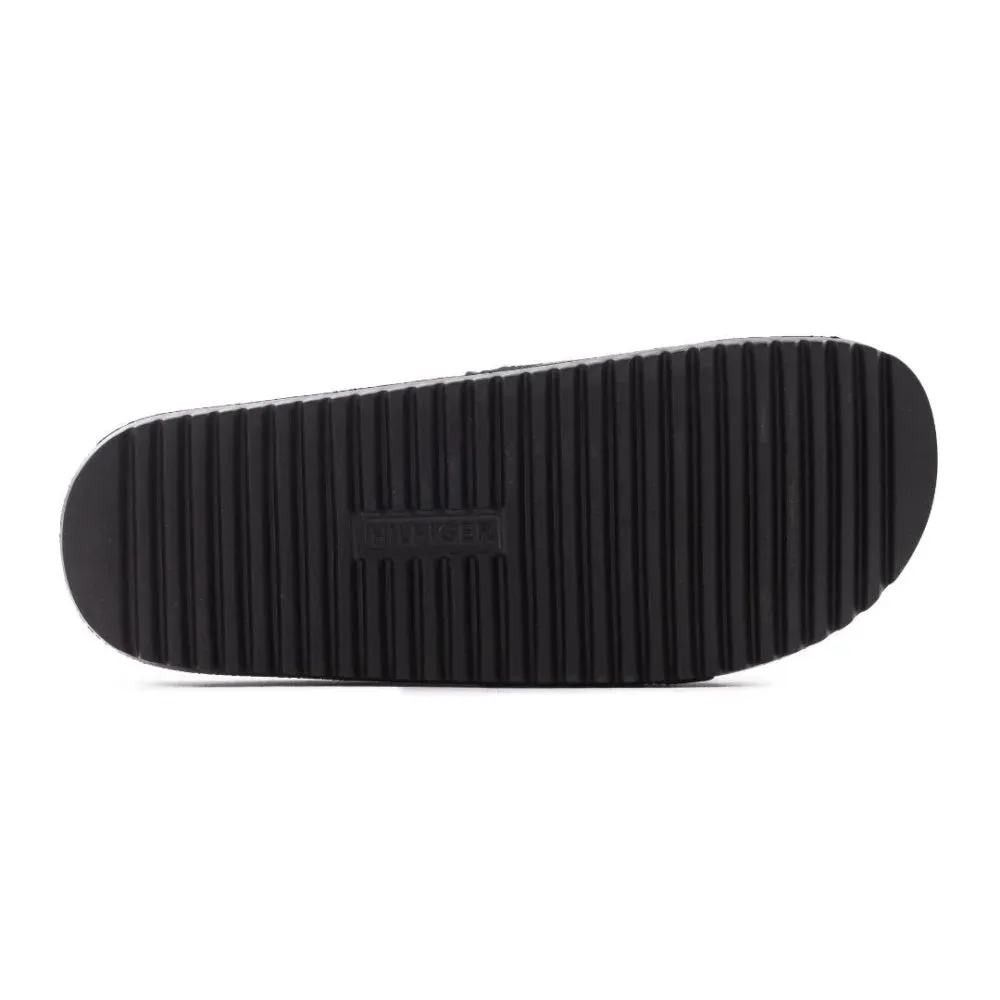 Tommy Hilfiger Logo Signature Slide Sandal Men - BLK