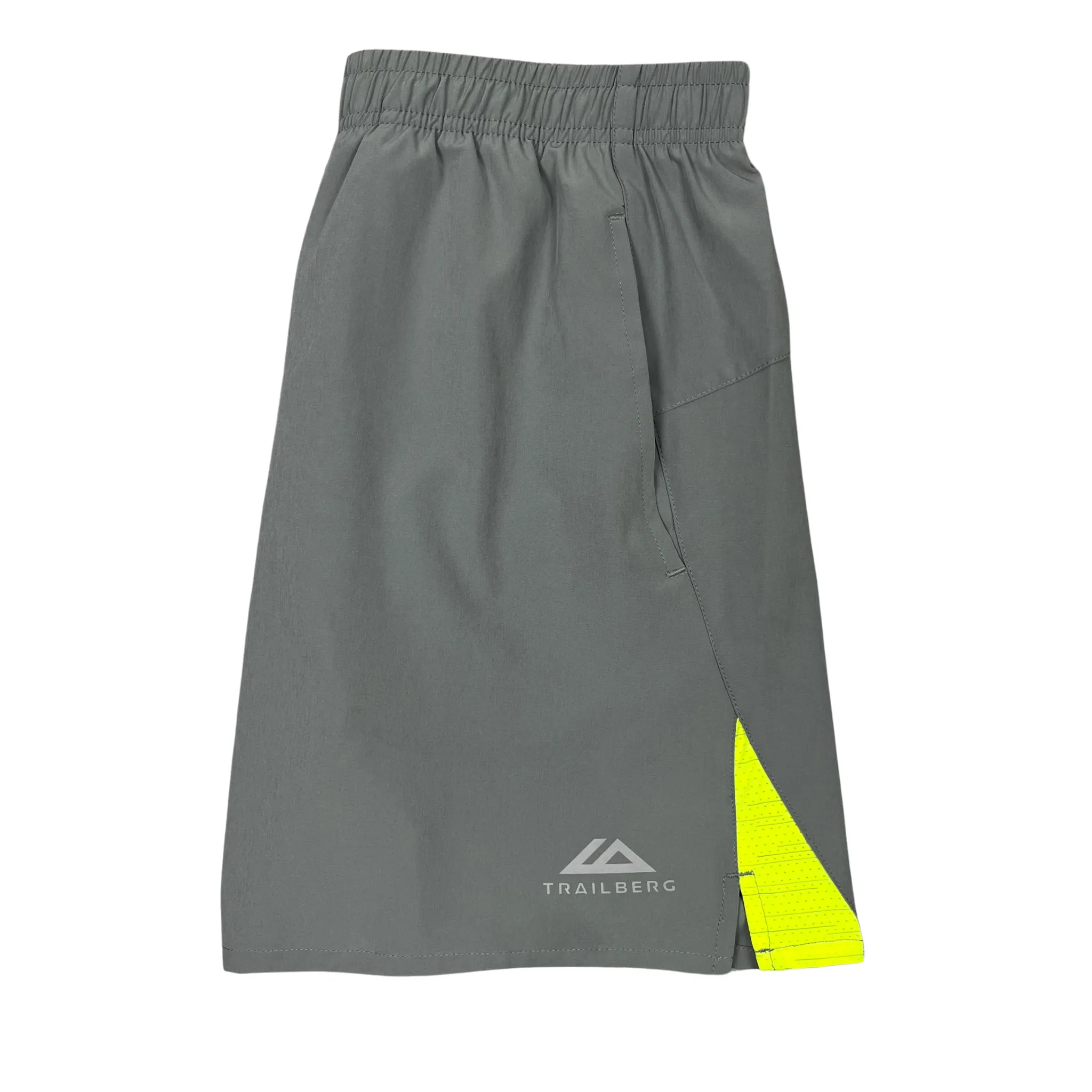 Trailberg Element 2.0 Shorts - Neon Yellow / Grey