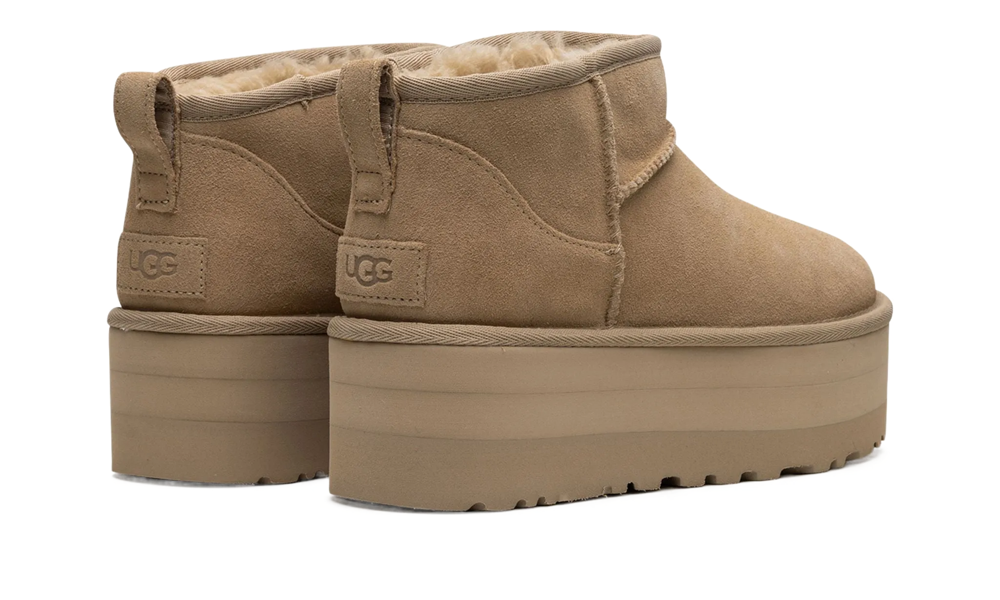 UGG Classic Ultra Mini Platform Boot Mustard Seed